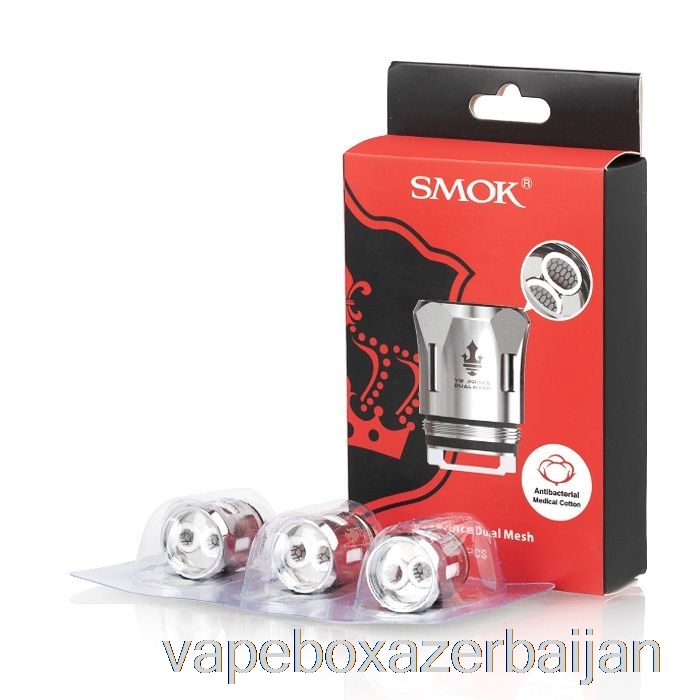 Vape Box Azerbaijan SMOK TFV12 Prince Replacement Coils 0.2ohm V12 Prince Dual Mesh Coils